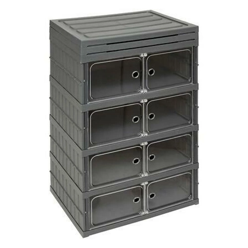 Schránka na skladování Fold`n`Box skládací šedá